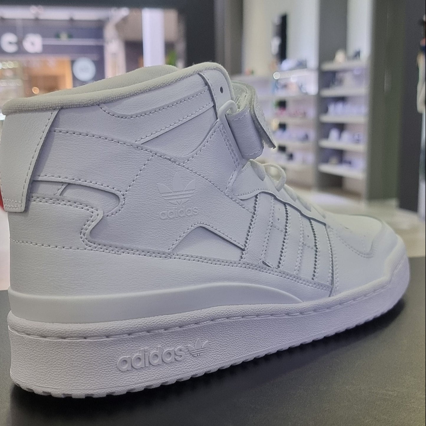 adidas Forum Mid Triple White