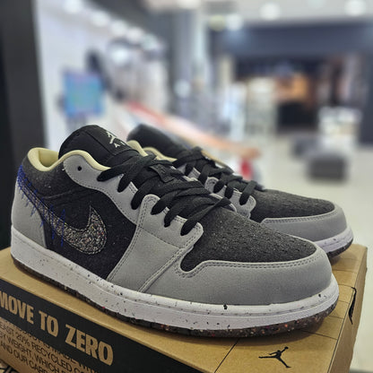 Jordan 1 Low SE Crater Black Grey