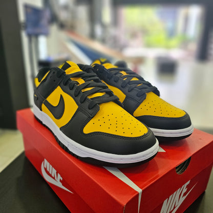 Dunk Low Black University Gold