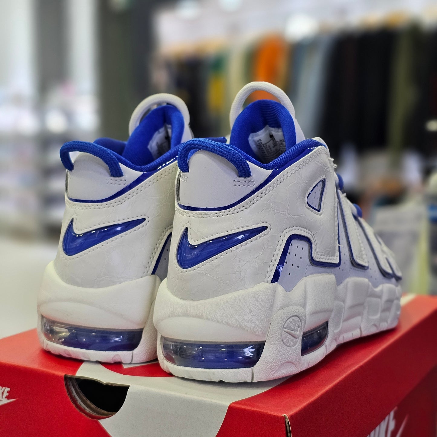 Uptempo Summit White Racer Blue