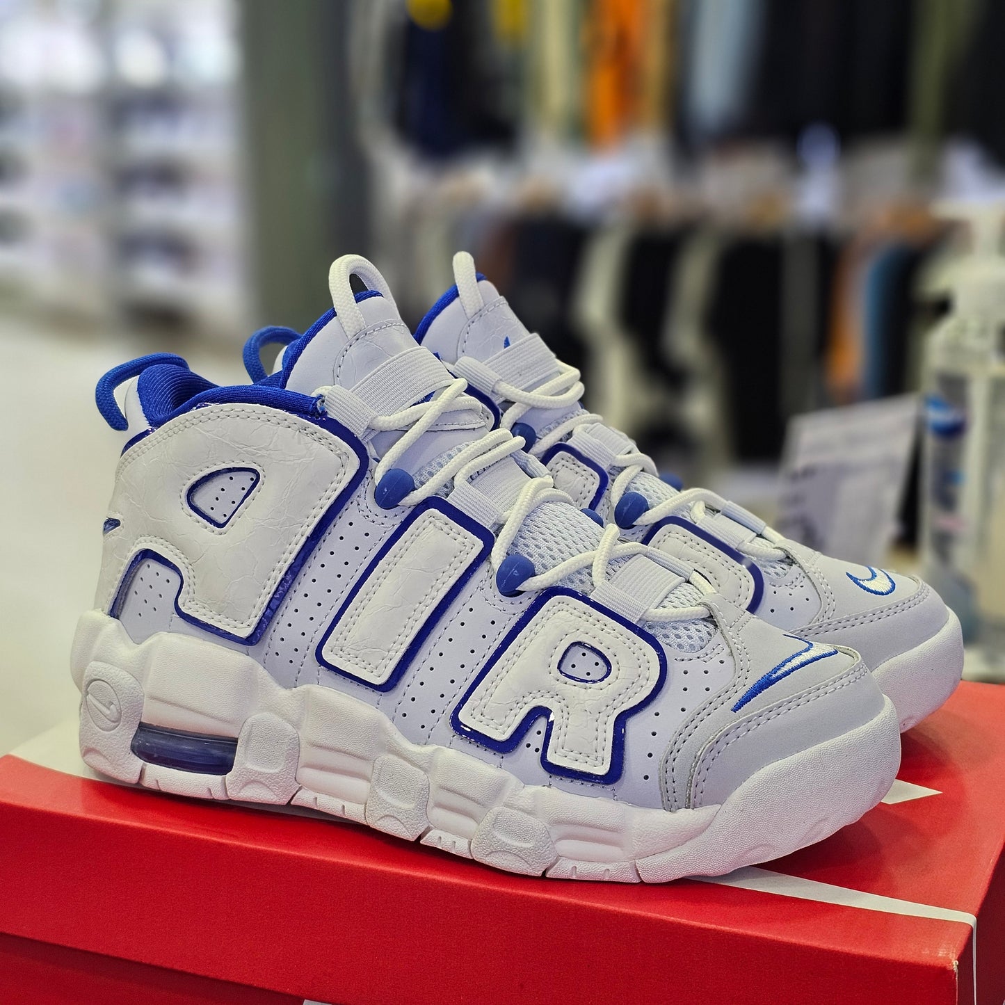 Uptempo Summit White Racer Blue