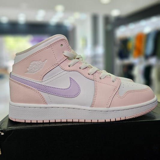 Jordan 1 Mid Pink Wash