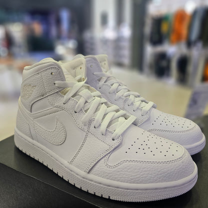 Jordan 1 Mid Triple White 2.0 (2020)