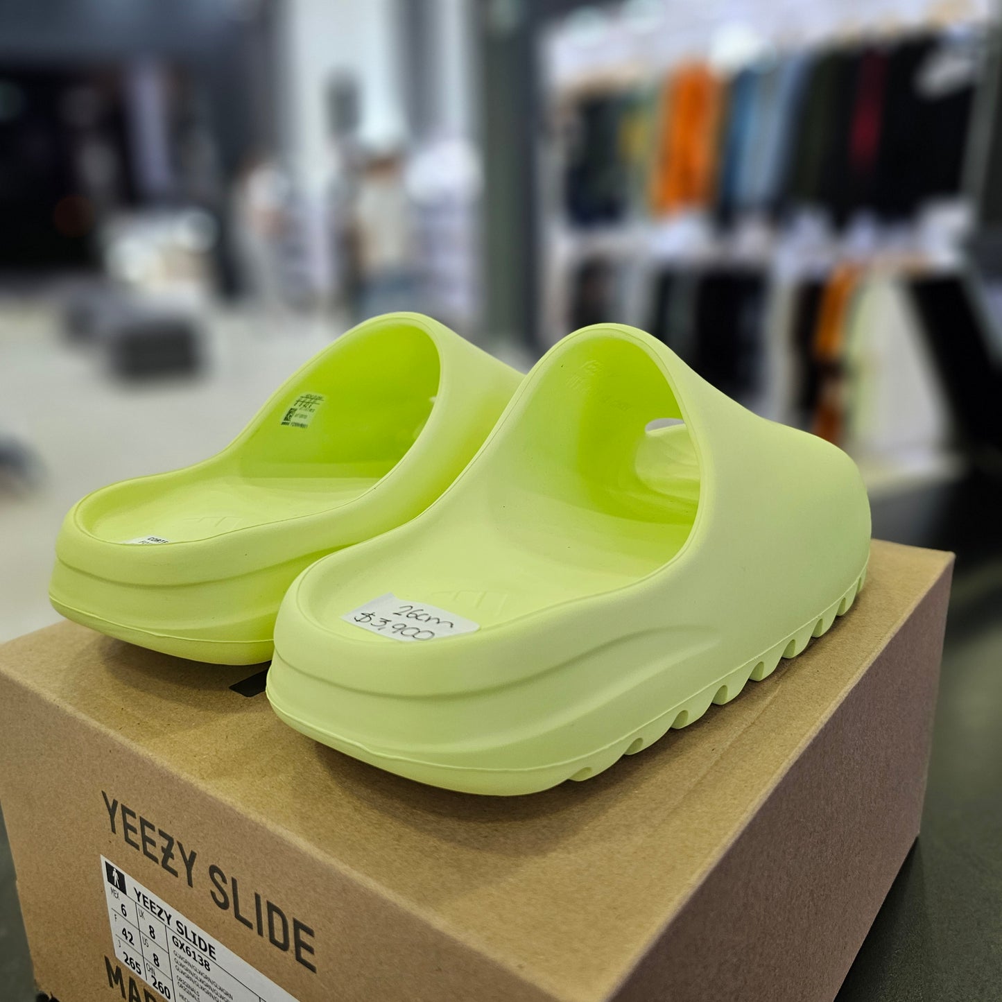 Yeezy Slide Glow Green