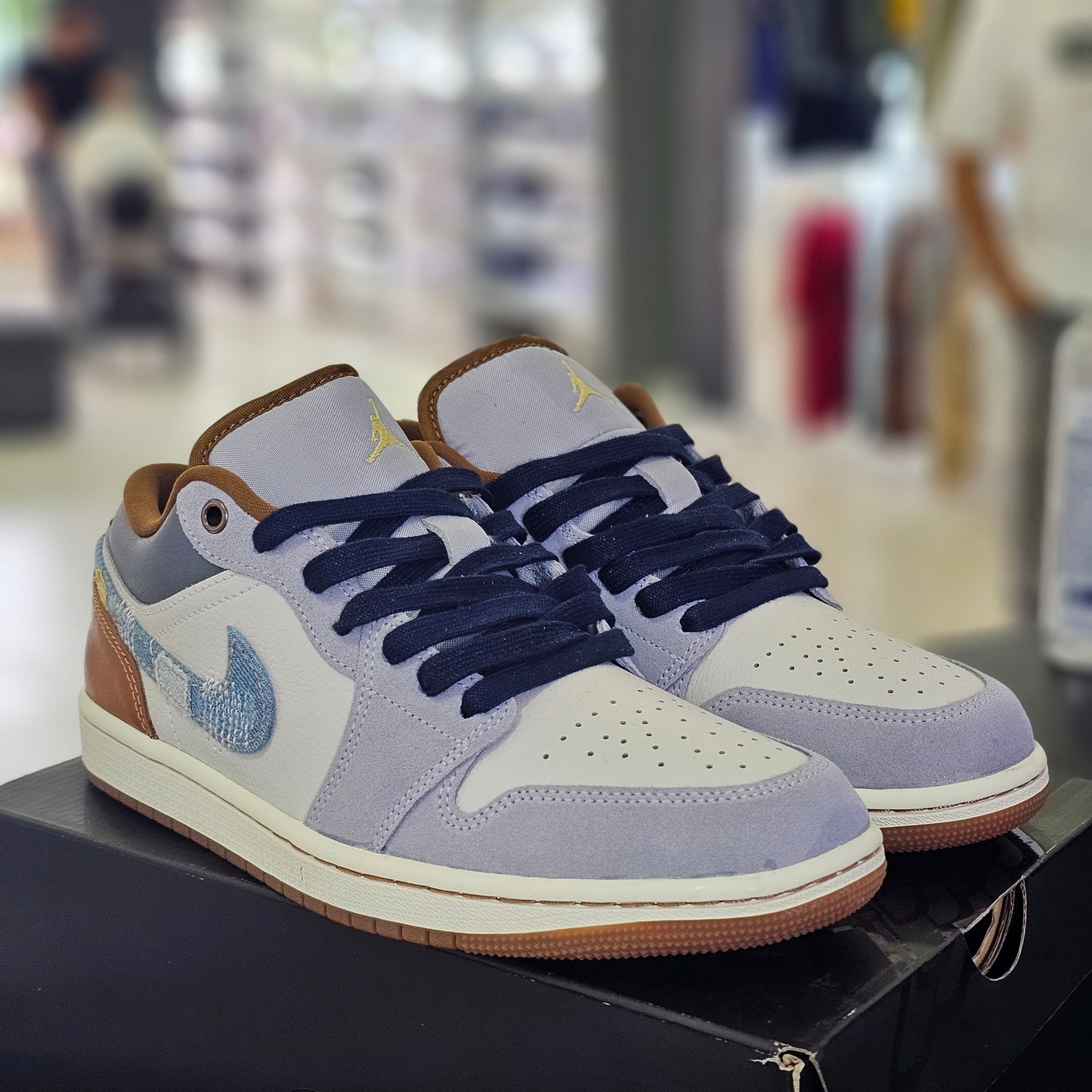 Jordan 1 Low Phantom Star Blue