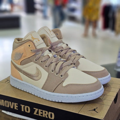 Jordan 1 Mid SE Canvas Kaki