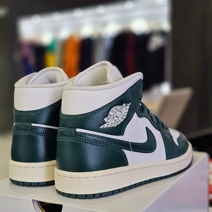 Jordan 1 Mid Oxidized Green