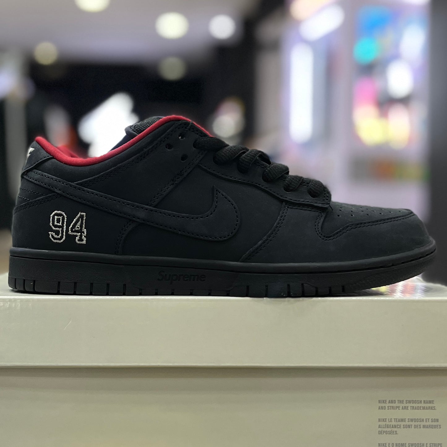Supreme x Nike Dunk Low SB Black