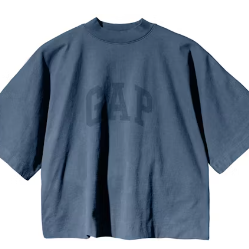 Yeezy Gap Dove No Seam Tee Dark Blue