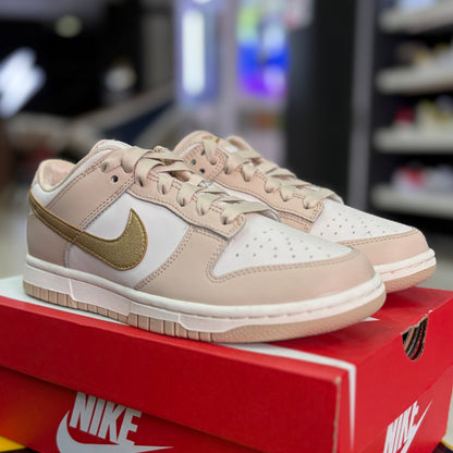 Dunk Low Gold Swoosh