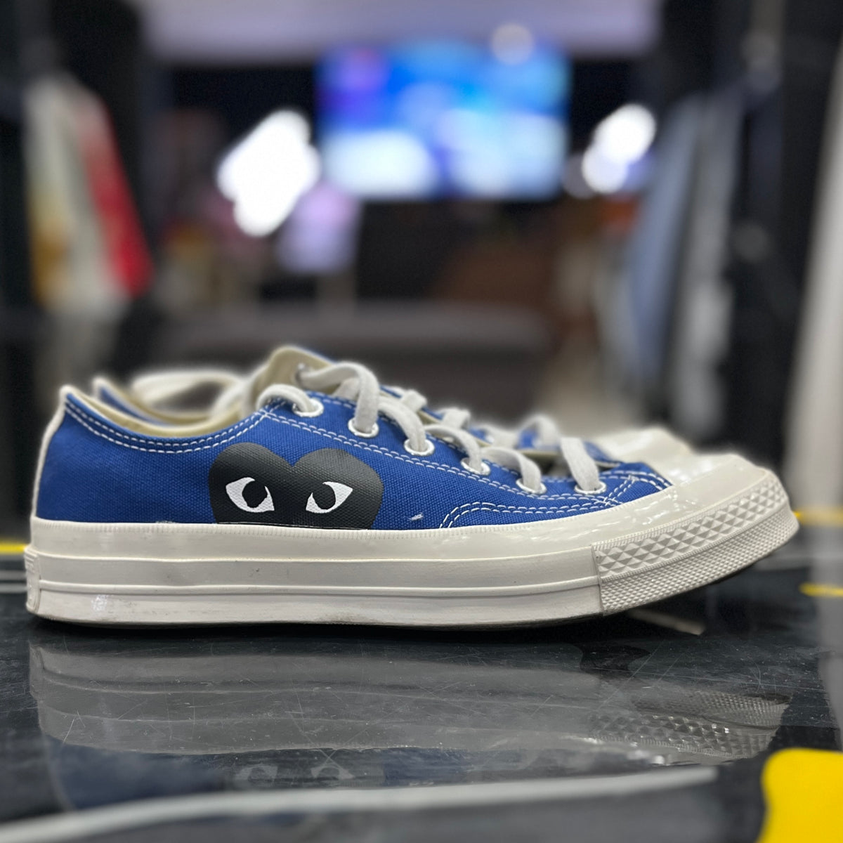 Converse Comme des Garçons Low Blue Quartz (segunda mano)