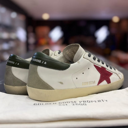 Golden Goose Super-Star Red Suede