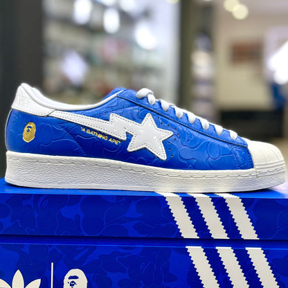 Adidas Superstar Bape Blue White