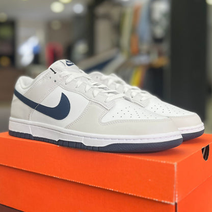 Dunk Low White Midnight Navy