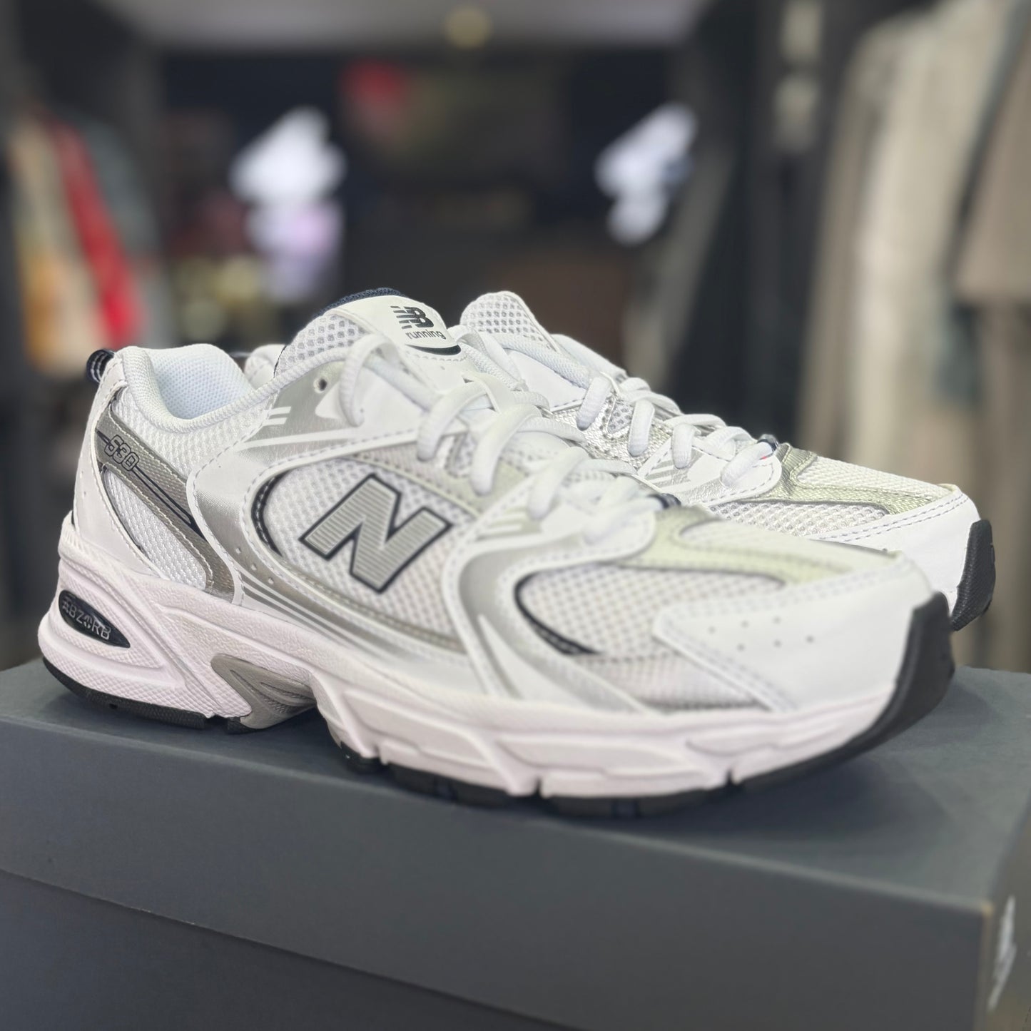 New Balance 530 White Natural Indigo