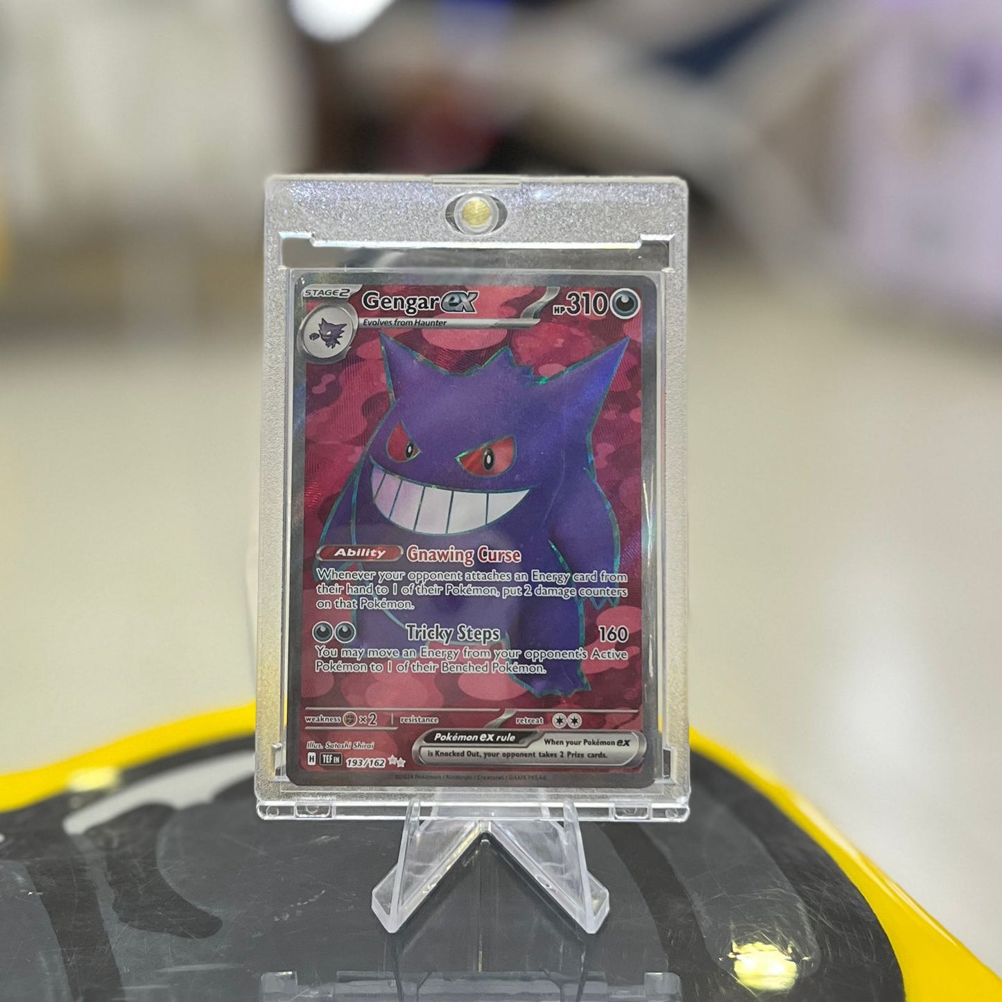 Carta Gengar EX 2024 Ultra Rare