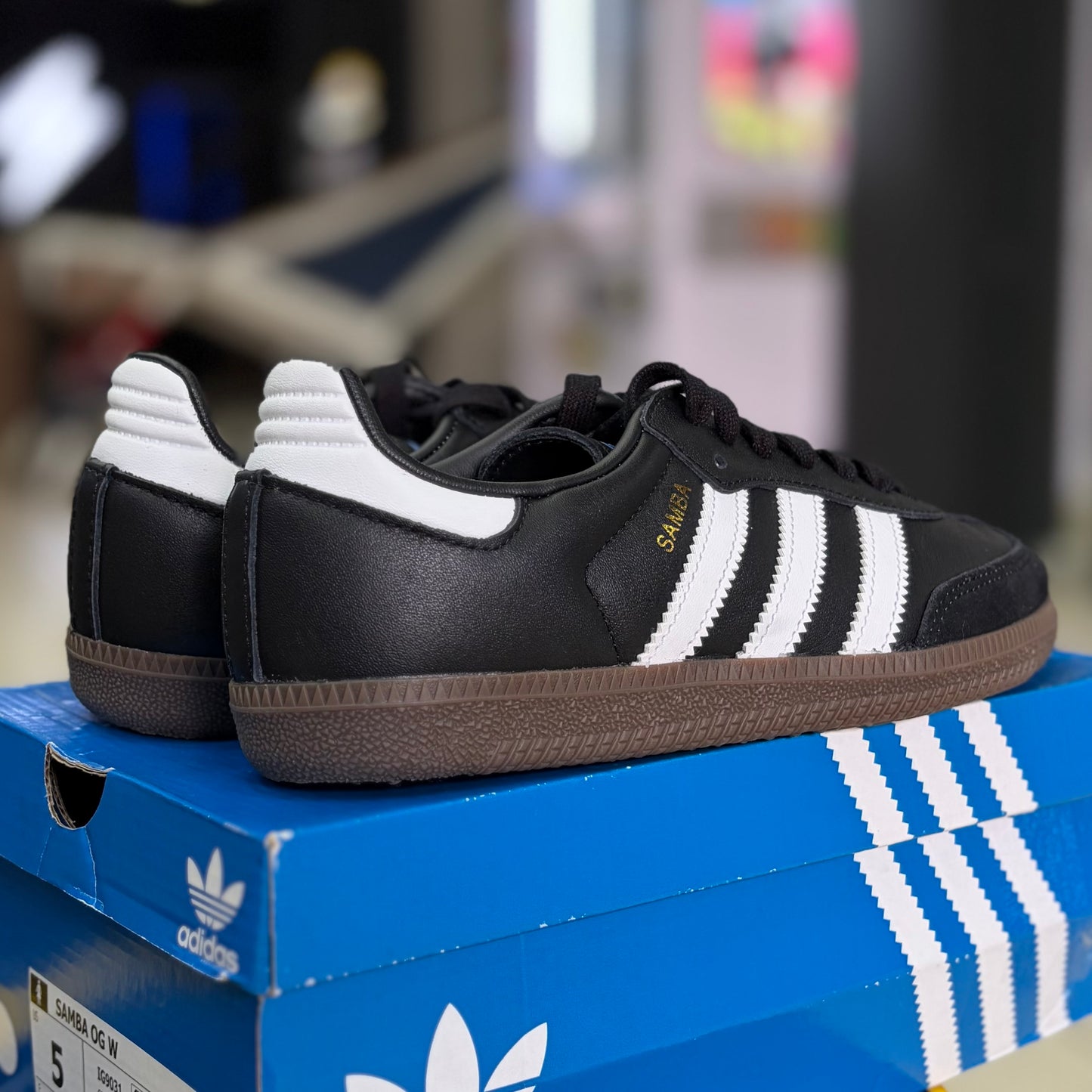 Adidas Samba OG Black Clear Granite