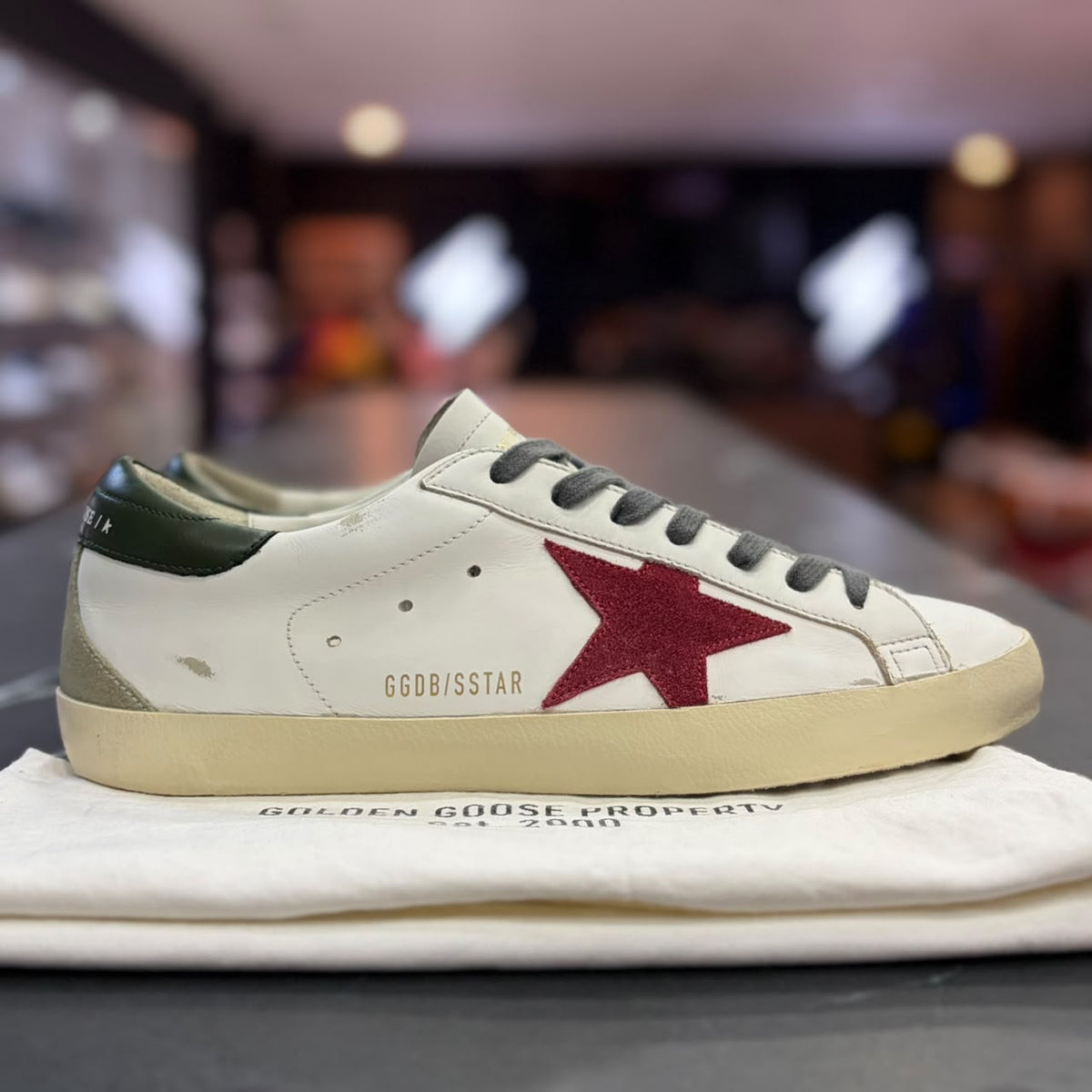 Golden Goose Super-Star Red Suede
