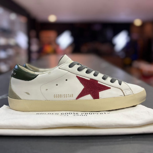 Golden Goose Super-Star Red Suede