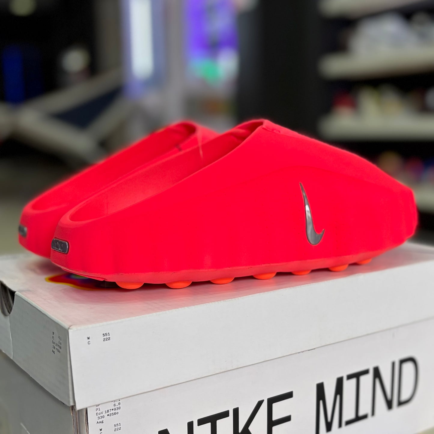 Nike Mind 001 Mule Solar Red