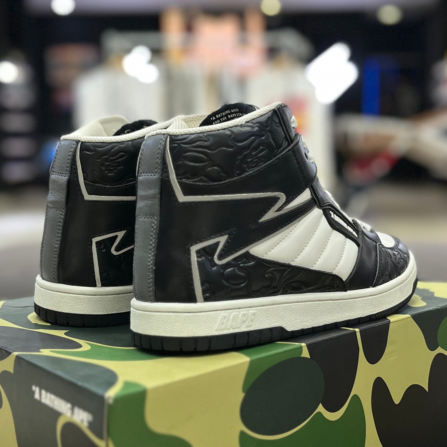 A Bathing Ape BAPE Sta 88 Mid Black
