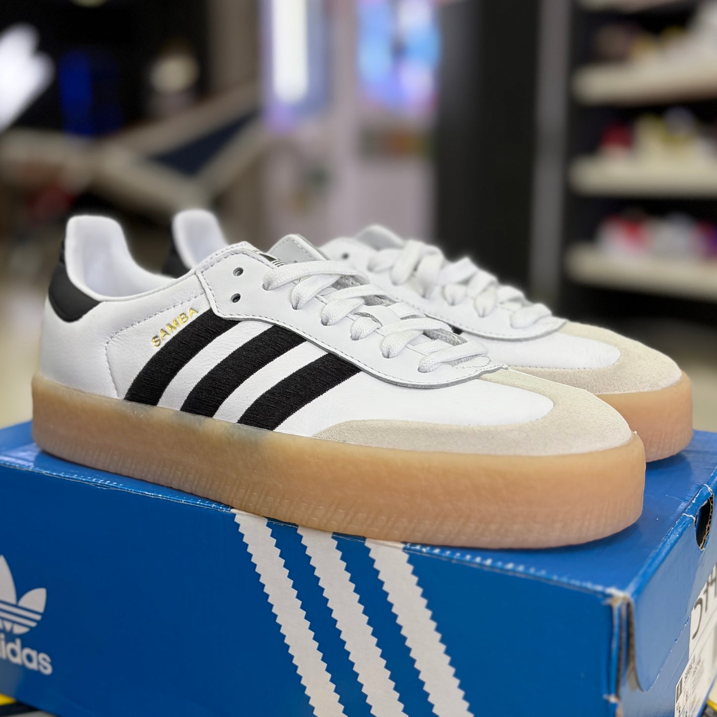 Adidas Sambae White Black Gum