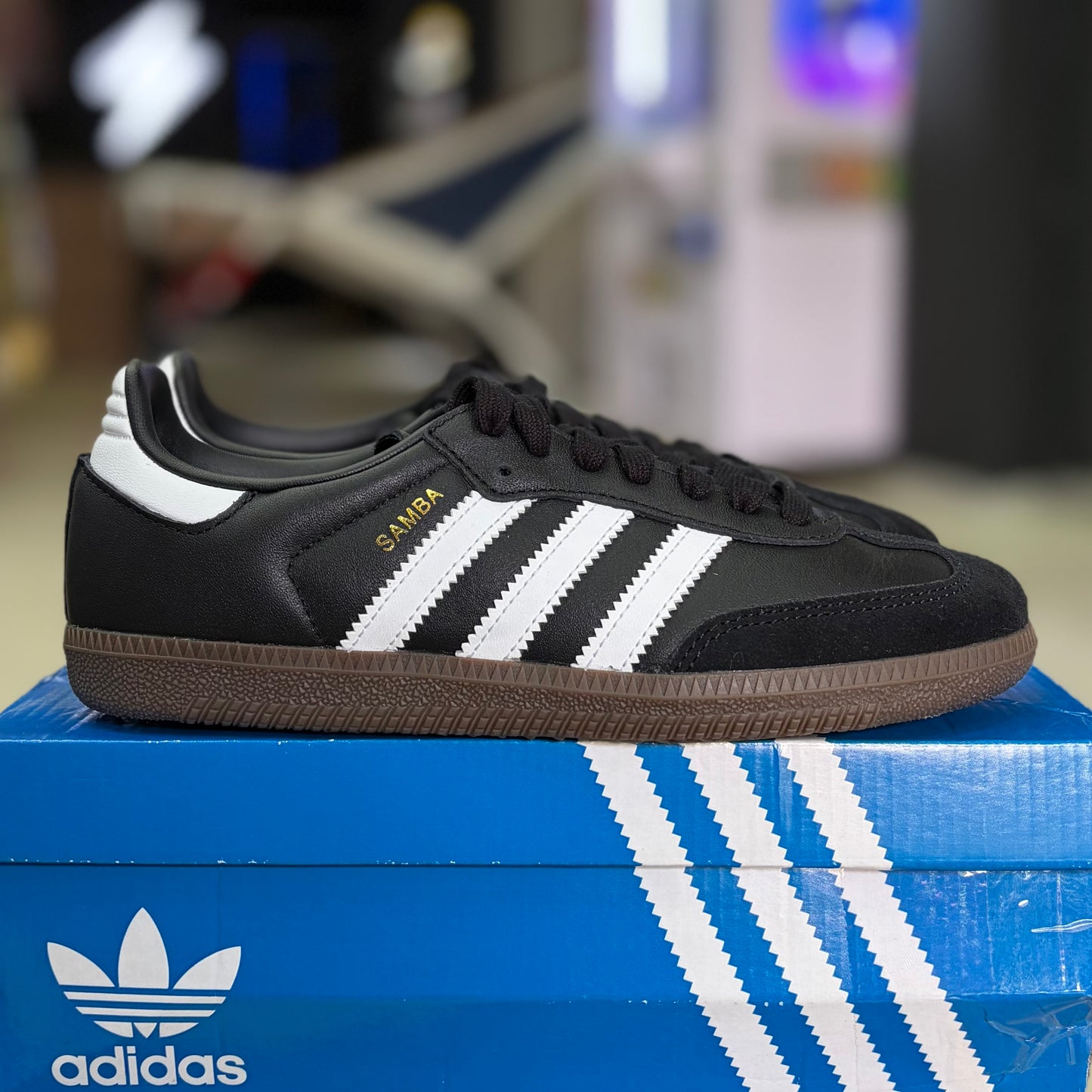 Adidas Samba OG Black Clear Granite