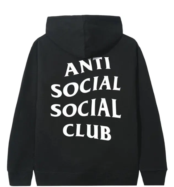 Hoodie Anti Social Social Club Black