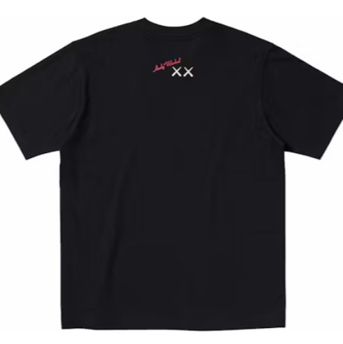 KAWS x Uniqlo Andy Warhol UT Graphic Tee Black