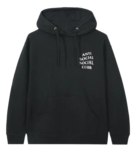 Hoodie Anti Social Social Club Black
