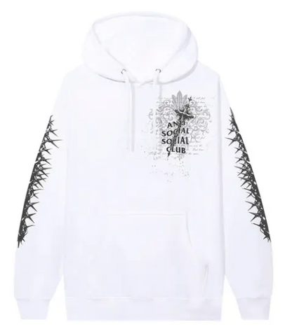 Hoodie Anti Social Social Club Anguish White