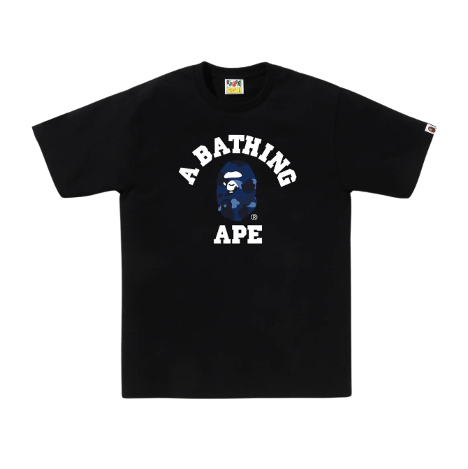 Playera Bape Camu blue