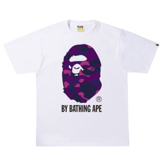 Playera Bape Camu Purple