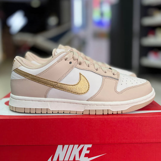 Dunk Low Gold Swoosh