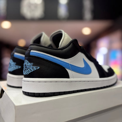 Jordan 1 Low Black University Blue