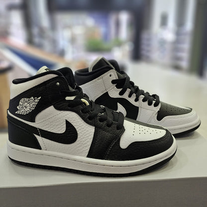 Jordan 1 Mid Split Black White