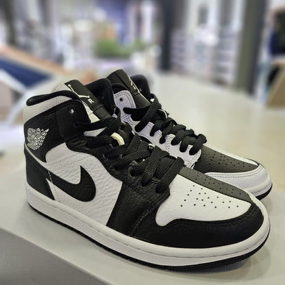 Jordan 1 Mid Split Black White