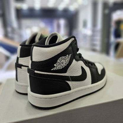 Jordan 1 Mid Split Black White