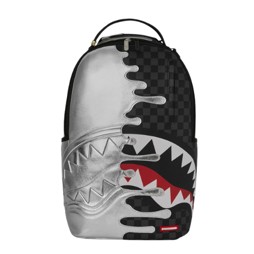 Mochila Sprayground Silver Side Drip