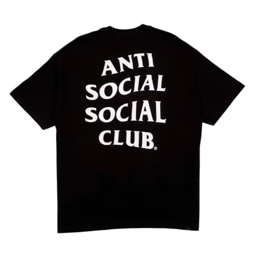 Playera Anti Social Social Club Black White