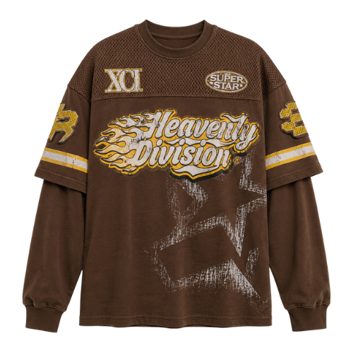 Playera Smoke Rise Heavenly Division Brown