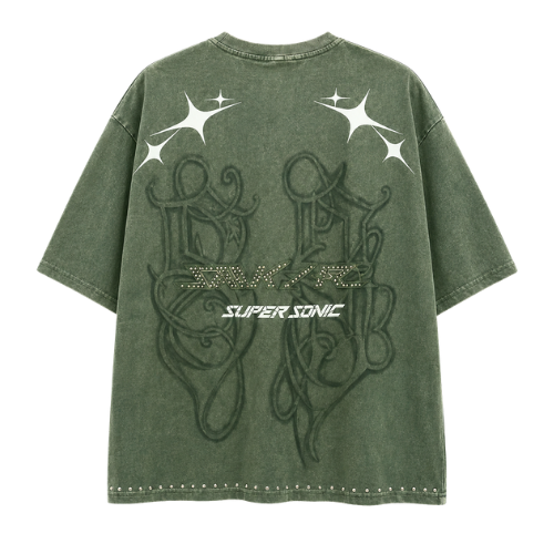 Playera Smoke Rise 89 Super Sonic Green