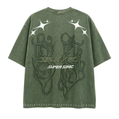 Playera Smoke Rise 89 Super Sonic Green