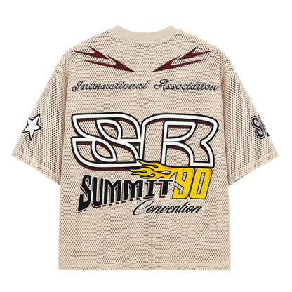 Playera Smoke Rise 1991 Republic Summit Ninety Beige