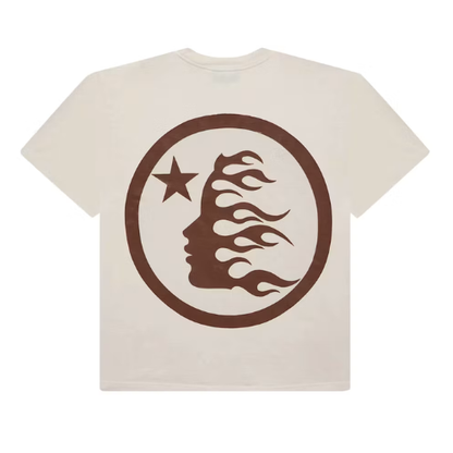 Playera Hellstar White Brown
