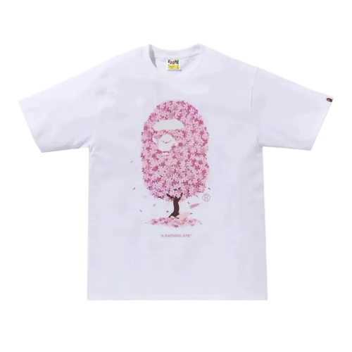 Playera Bape Cherry Blossom Season In Japan