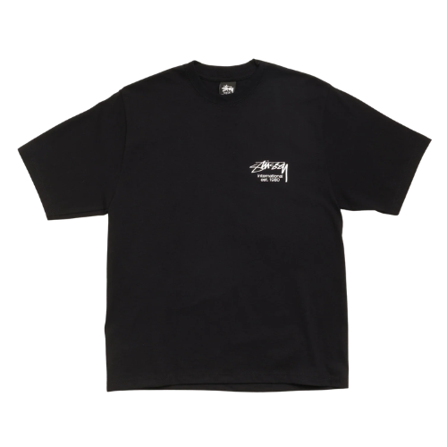 Playera Stusy Black White Dices