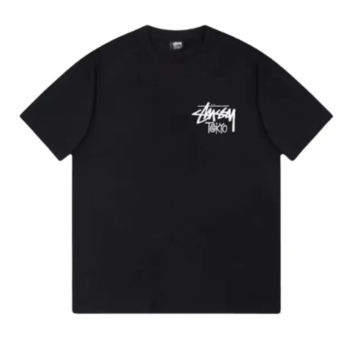 Playera Stusy Black Tokio