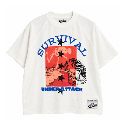 Playera Social Services TwoJs Survival (oversized)