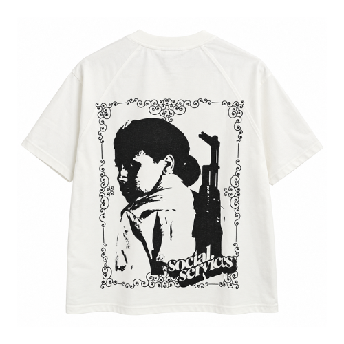 Playera Social Services TwoJs Survival (oversized)